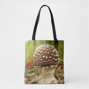 Panther Cap Mushroom All Over Print Bag