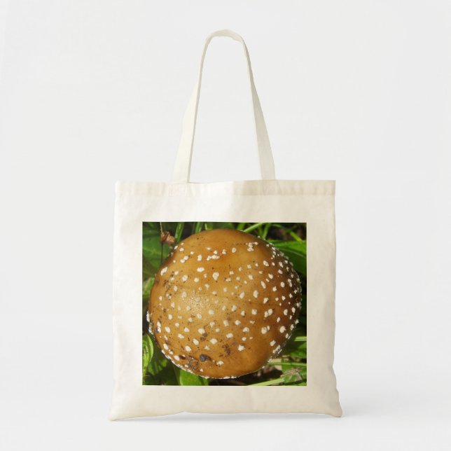 Panther Cap Mushroom Tote Bag (Front)