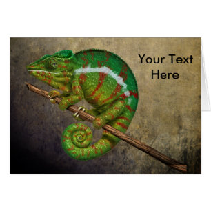 Panther Chameleon Digital Painting