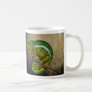Panther Chameleon Digital Painting Coffee Mug