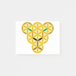 Panther Cub Of Life - Sacred Animals. Post-it Notes