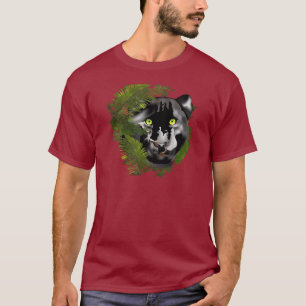 Panther in Foliage T-Shirt