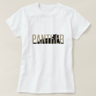 Panther Luxury Wildlife Editorial Graphic T-Shirt