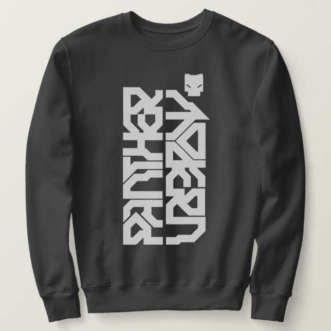 PANTHER MODERN :  VERTICAL DEPLOYMENT - CYBPNK B SWEATSHIRT (Design Front)