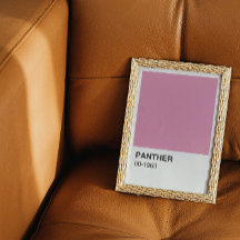 Panther Movie Pink - White Border