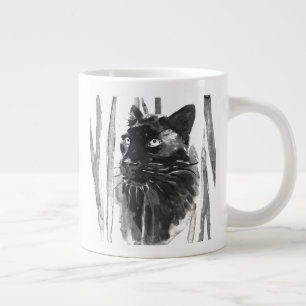 Panther Portrait Large Coffee Mug