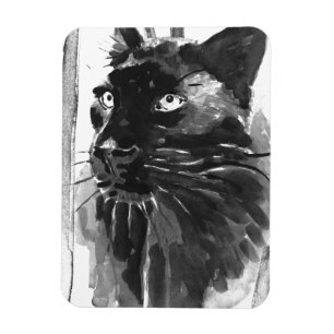Panther Portrait Magnet