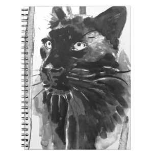 Panther Portrait Notebook
