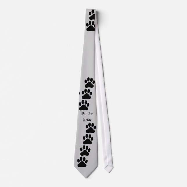 Panther Pride - Customised Tie (Front)