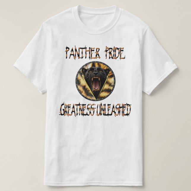 Panther Pride GU T-Shirt (Design Front)