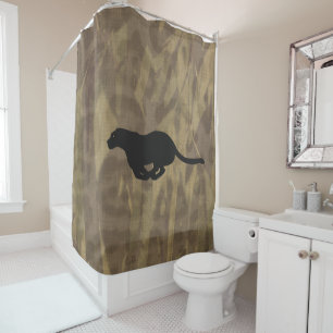 Panther Shower Curtain