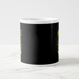 panther vector art illustration large coffee mug