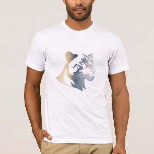Panther Wildlife Nature Illustration Silhouette  T-Shirt