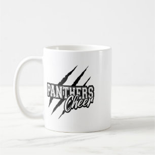 Panthers Cheer Ck To School Cheerleading Team Spir Coffee Mug