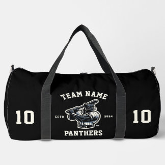 Panthers "Customisable" Baseball Duffle Bag