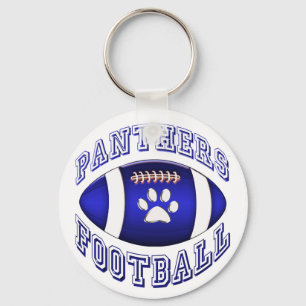 Panthers Football Key Ring