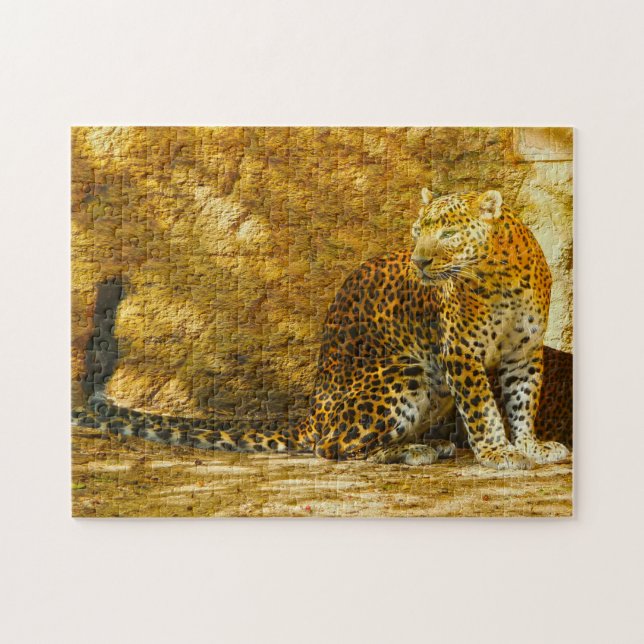 Panthers of Sri Lanka. Jigsaw Puzzle (Horizontal)