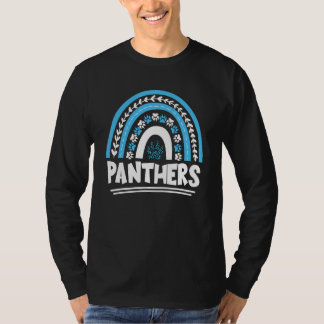 Panthers Rainbow Teacher T-Shirt