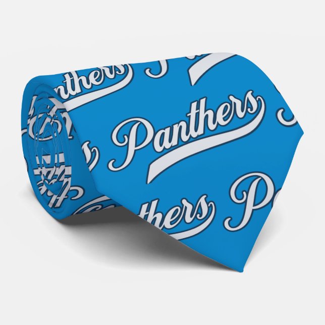Panthers Team Spirit  Tie (Rolled)