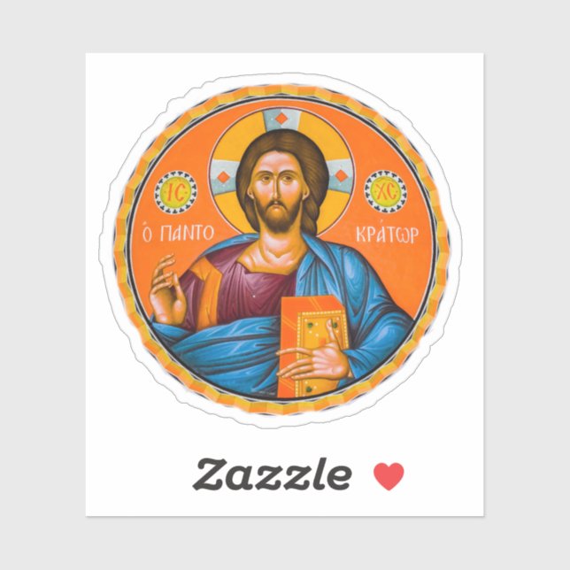 Pantocrator, Jesus Christ, Lord of All Icon (Sheet)