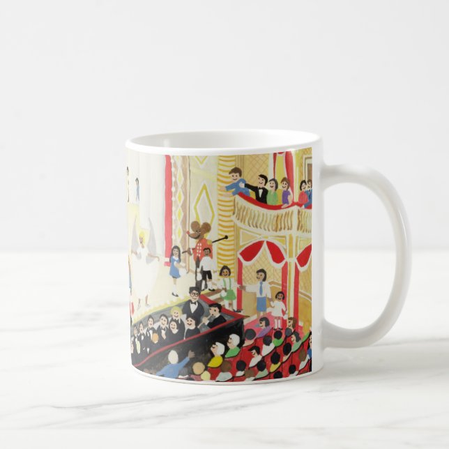 Pantomime Coffee Mug (Right)