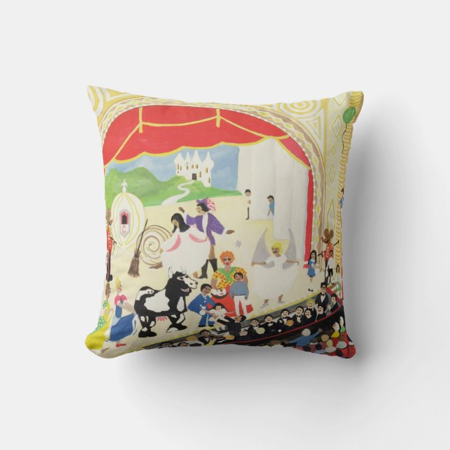 Pantomime Cushion (Front)