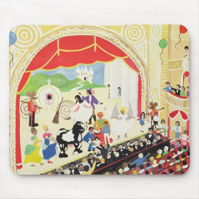 Pantomime Mouse Pad (Front)