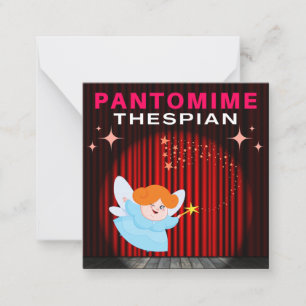 Pantomime Thespian - Fairy Godmother Card
