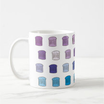 Pantone Panettone Mug - Blue / Purple
