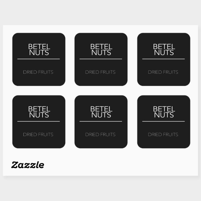 Pantry Labels Stickers (Sheet)
