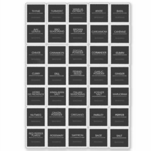 Pantry Labels Stickers