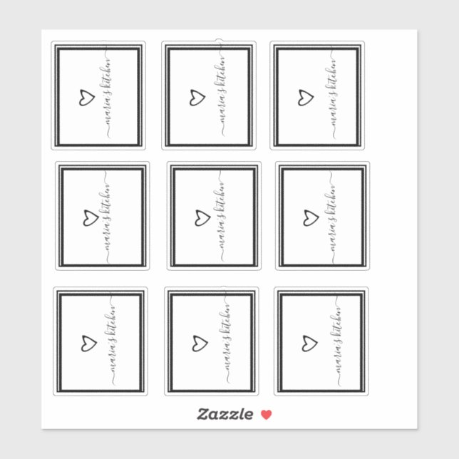 Pantry Organisation Spice Cabinet Script (Sheet)