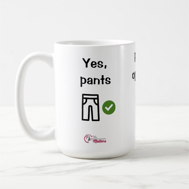 Pants Coffee Mug (Left)