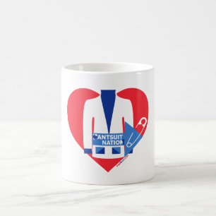 Pantsuit Nation Pinned To My Heart Shirt Coffee Mug
