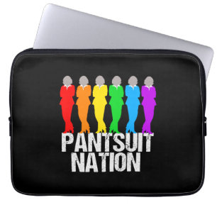 Pantsuit Nation Rainbow Women Laptop Sleeve