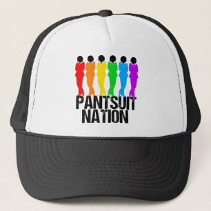 Pantsuit Nation Rainbow Women Trucker Hat