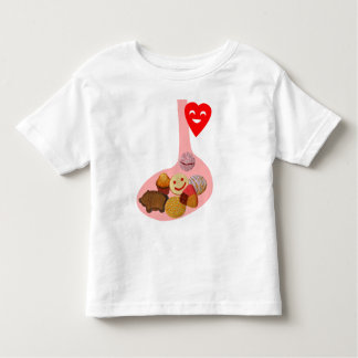 PANza llena, corazón contento Toddler T-Shirt