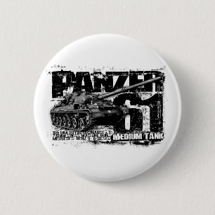 Panzer 61 2 Inch Round Button