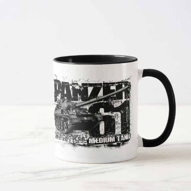 Panzer 61 Ringer Coffee Mug (Right)