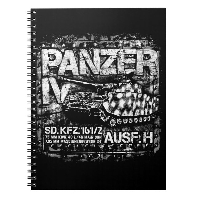 Panzer IV Notebook (Front)