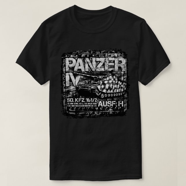 Panzer IV T-Shirt (Design Front)