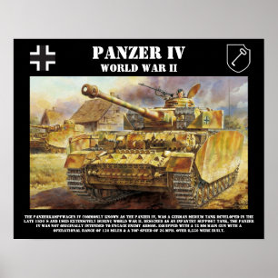 Panzer IV Tank Poster