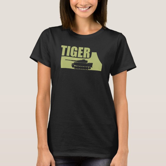 Panzer VI Tiger 1 German WW2 1 T-Shirt (Front)