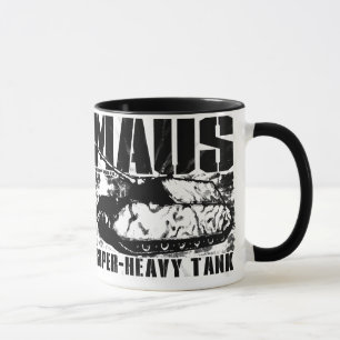 Panzer VIII Maus 11 oz Ringer Mug