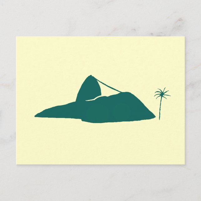 Pão de Açúcar Rio Brasil Postcard (Front)