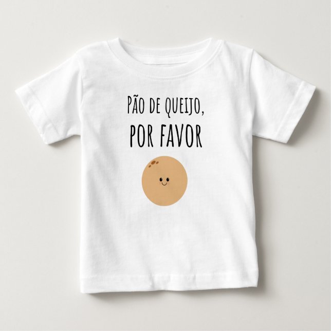 Pão de Queijo Brazilian Baby Shirt (Front)