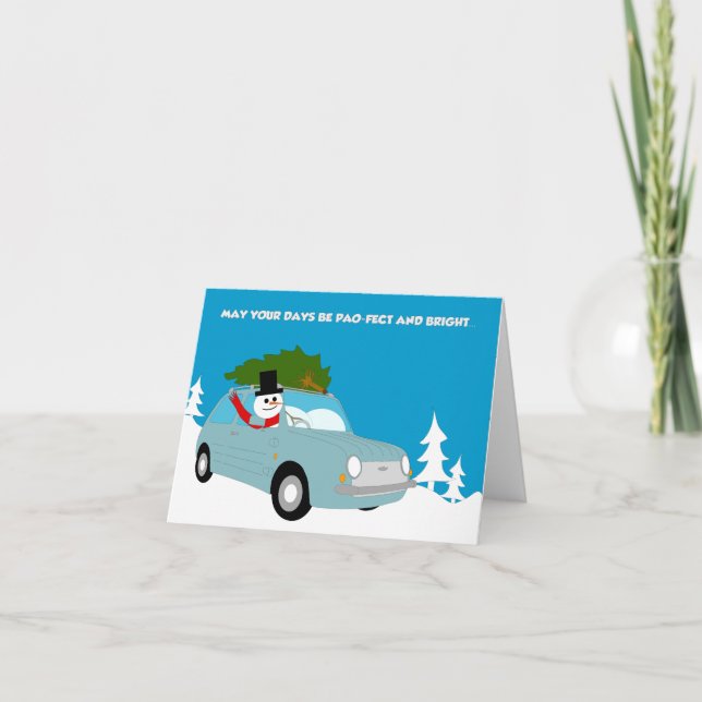 Pao Holiday Card (Front)