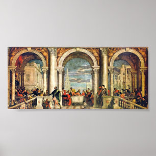 Paolo Veronese - Feast in the House of Levi Poster