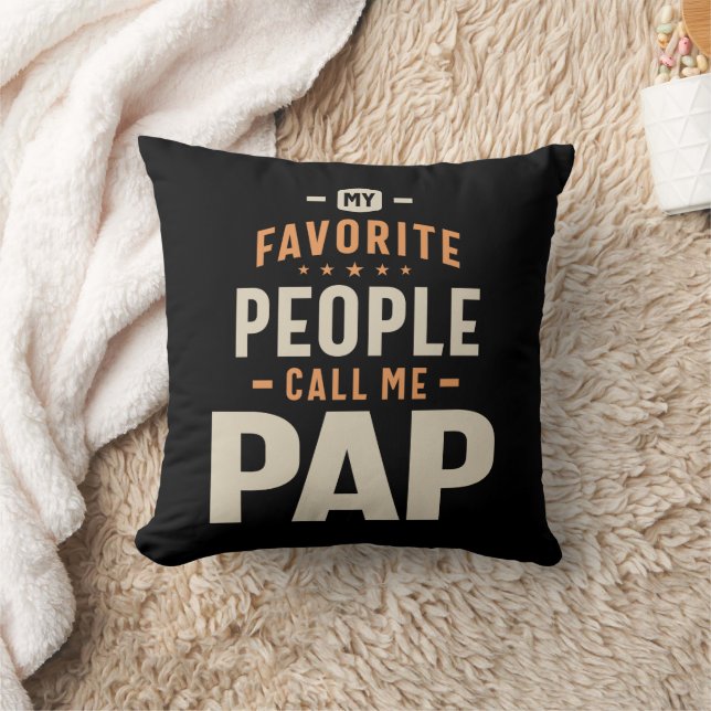 Pap: Beloved by My Favourite People Cushion (Blanket)