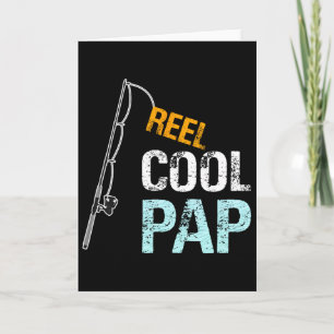 Pap Gift From Granddaughter Grandson Reel Cool Pap Card
